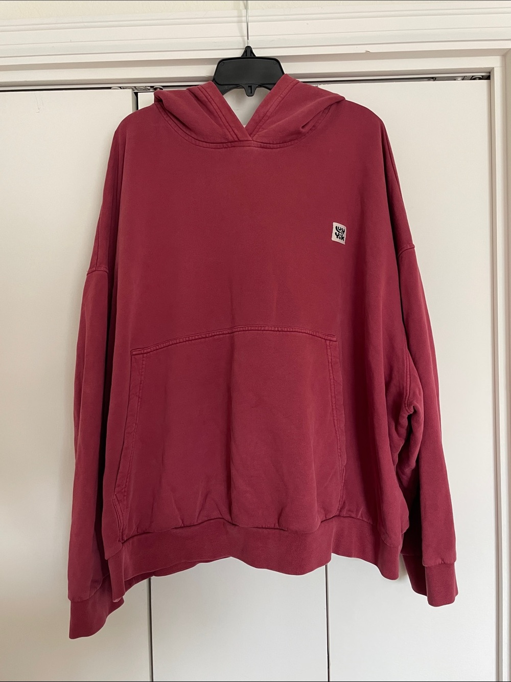 Lucy & Yak Cotton Rose Colored Sweatshirt hoodie size 4XL